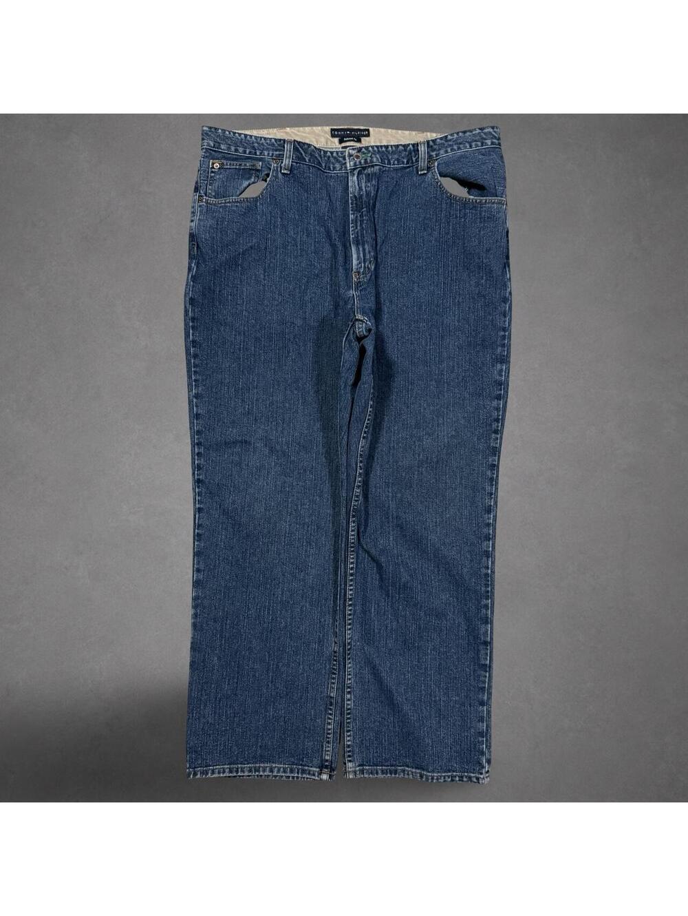 Tommy Hilfiger Relaxed Fit Blue Jeans Denim 42x32